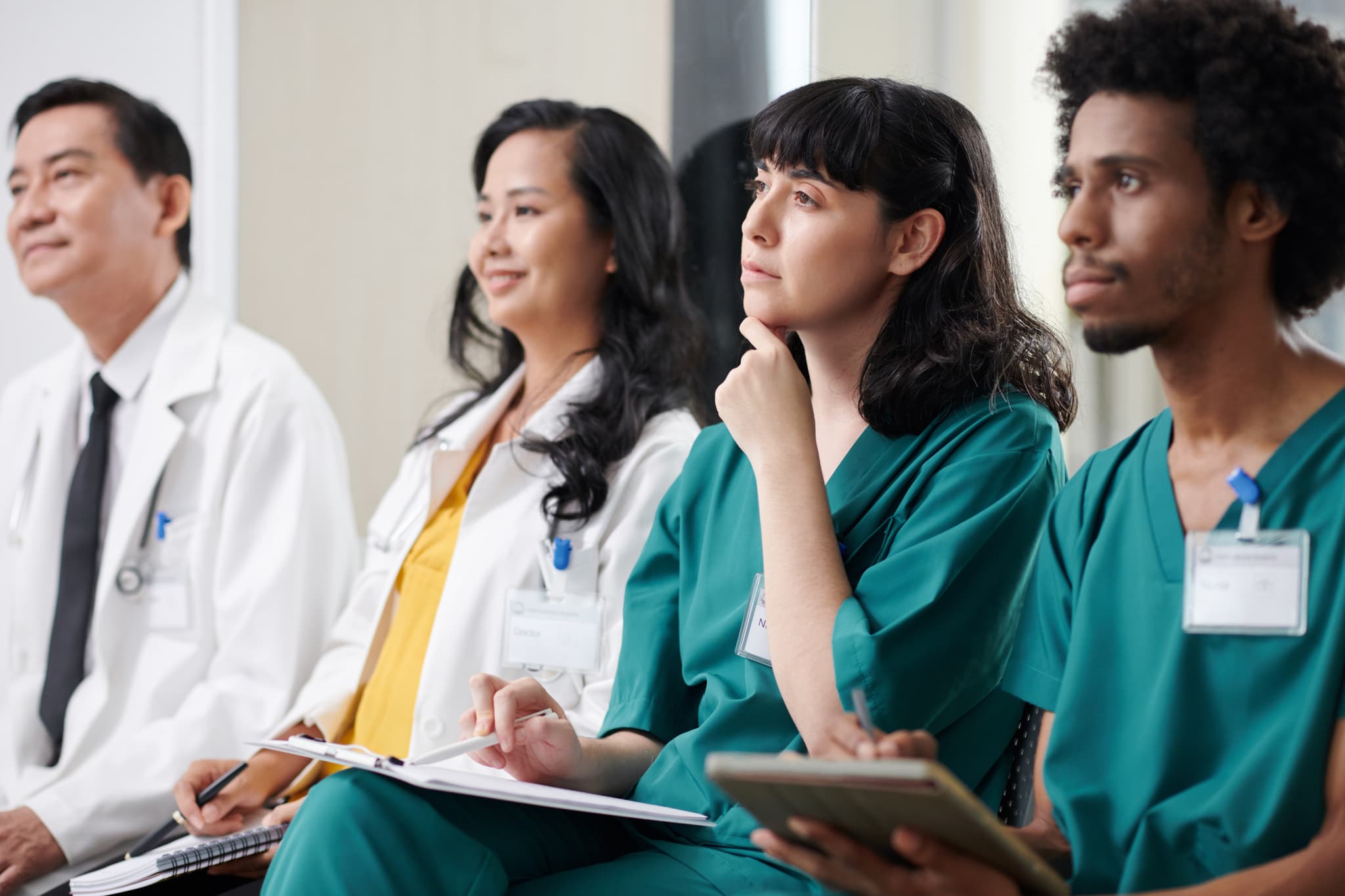 Psychiatric Mental Health Review - medical professionals attending a conference, PMHS exam preparation